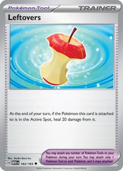 Leftovers SV: Scarlet & Violet 151 Pokemon card