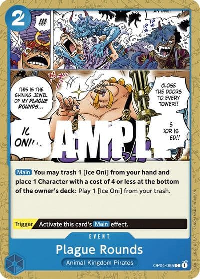 Plague Rounds Kingdoms of Intrigue One Piece card