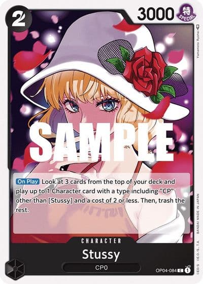 Stussy Kingdoms of Intrigue One Piece card