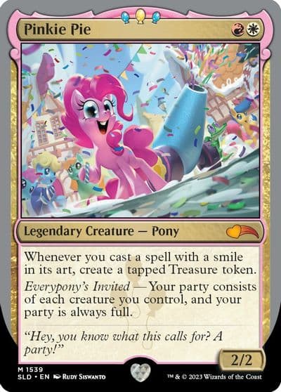Pinkie Pie Secret Lair Drop Series Magic card