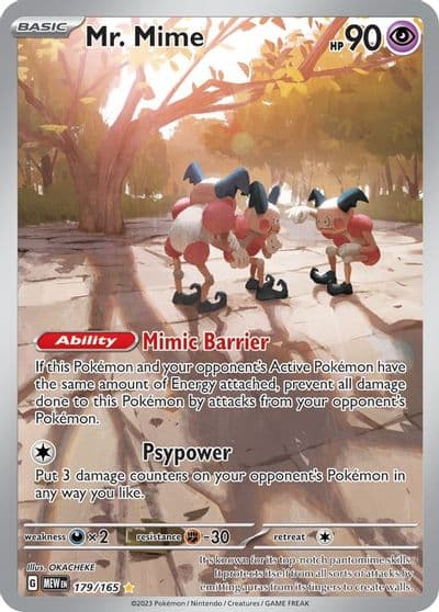 Mr. Mime SV: Scarlet & Violet 151 Pokemon card