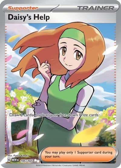 Daisy's Help SV: Scarlet & Violet 151 Pokemon card