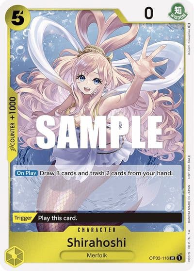 Shirahoshi Dash Pack Kingdoms of Intrigue One Piece card