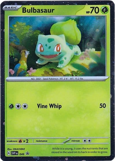 Bulbasaur - 046 (Cosmos Holo) SV: Scarlet & Violet Promo Cards Pokemon card