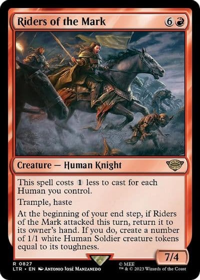 Riders of the Mark Universes Beyond: The Lord of the Rings: Tales of Middle-earth Magic card