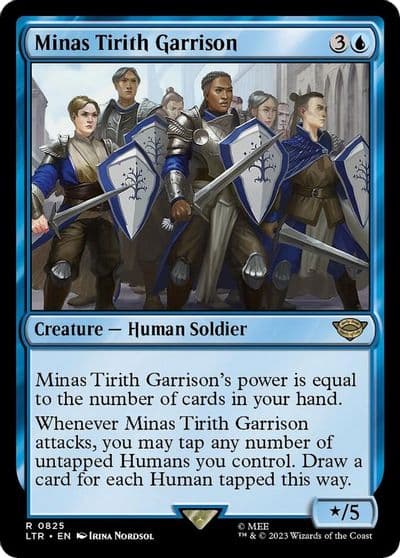 Minas Tirith Garrison Universes Beyond: The Lord of the Rings: Tales of Middle-earth Magic card