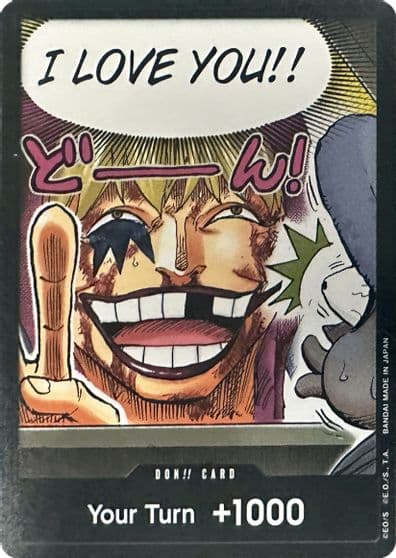 DON Card Color Special DON Card Pack Kingdoms of Intrigue One Piece card