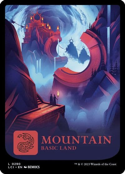 Mountain 0290 The Lost Caverns of Ixalan Magic card