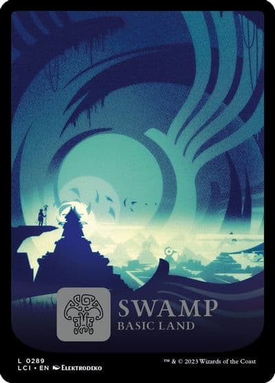 Swamp 0289 The Lost Caverns of Ixalan Magic card