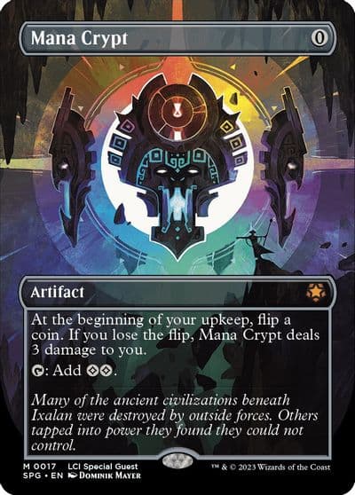 Mana Crypt Borderless Special Guests Magic card