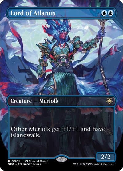 Lord of Atlantis Borderless Special Guests Magic card
