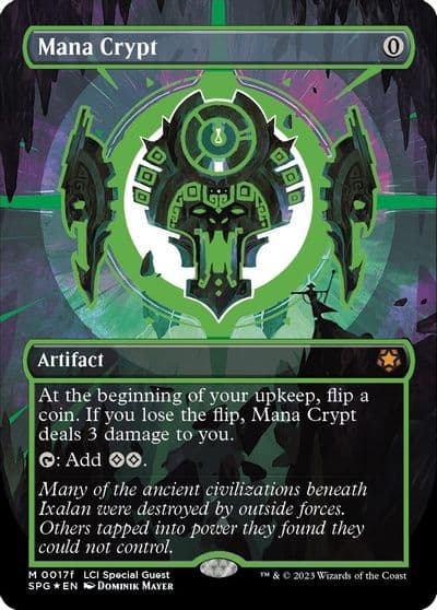 Mana Crypt 0017f Borderless Special Guests Magic card