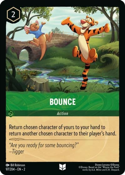 Bounce Rise of the Floodborn Lorcana card
