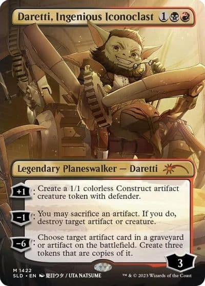 Daretti Ingenious Iconoclast Secret Lair Drop Series Magic card