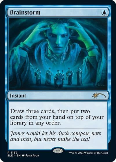 Brainstorm 1162 Secret Lair Drop Series Magic card