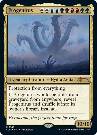 Progenitus Secret Lair Drop Series Magic card