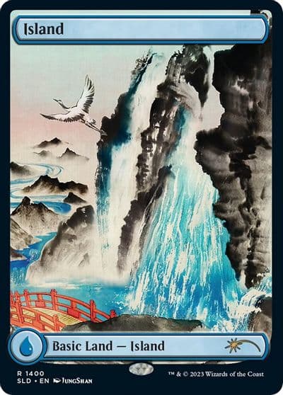 Island 1400 Secret Lair Drop Series Magic card