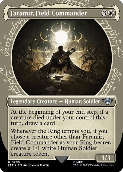 Faramir Field Commander Showcase Surge Foil Universes Beyond: The Lord of the Rings: Tales of Middle-earth Magic card