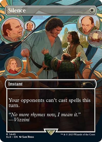 Silence 1445 Secret Lair Drop Series Magic card