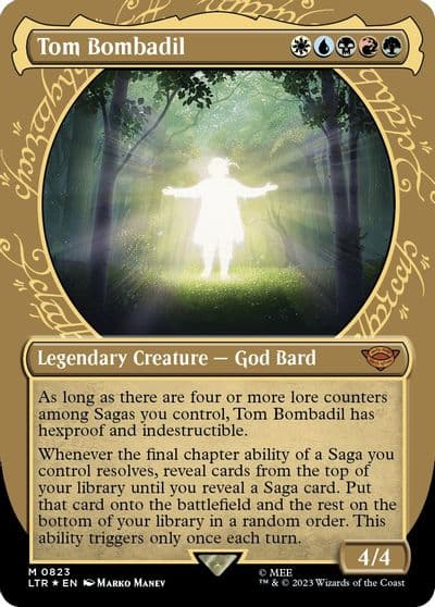 Tom Bombadil Showcase Surge Foil Universes Beyond: The Lord of the Rings: Tales of Middle-earth Magic card