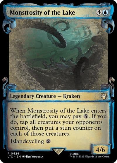 Monstrosity of the Lake Showcase Scrolls Commander: The Lord of the Rings: Tales of Middle-earth Magic card