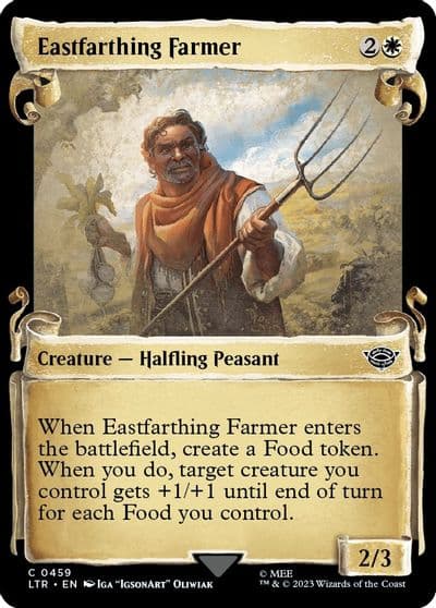 Eastfarthing Farmer Showcase Scrolls Universes Beyond: The Lord of the Rings: Tales of Middle-earth Magic card