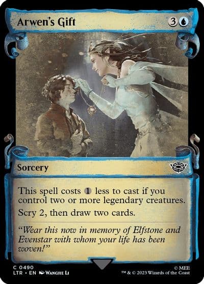 Arwens Gift Showcase Scrolls Universes Beyond: The Lord of the Rings: Tales of Middle-earth Magic card