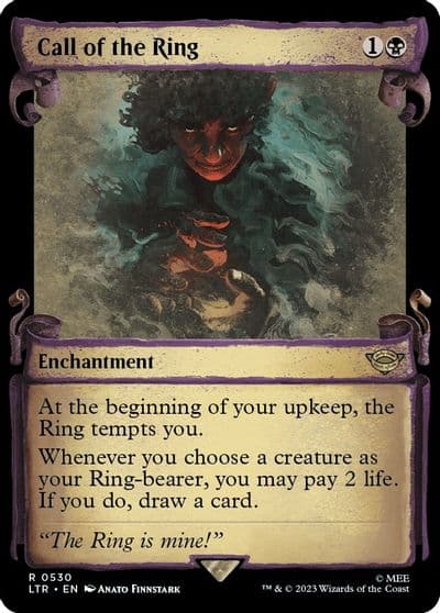 Call of the Ring Showcase Scrolls Universes Beyond: The Lord of the Rings: Tales of Middle-earth Magic card