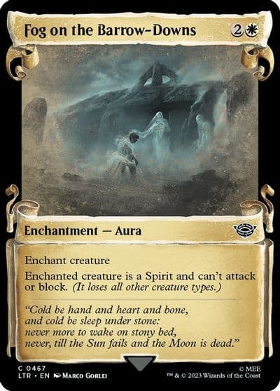 Fog on the Barrow Downs Showcase Scrolls Universes Beyond: The Lord of the Rings: Tales of Middle-earth Magic card