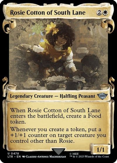 Rosie Cotton of South Lane Showcase Scrolls Universes Beyond: The Lord of the Rings: Tales of Middle-earth Magic card