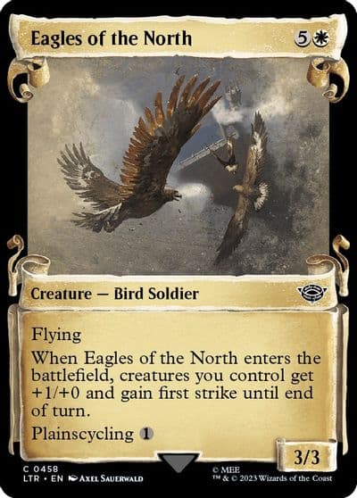 Eagles of the North Showcase Scrolls Universes Beyond: The Lord of the Rings: Tales of Middle-earth Magic card