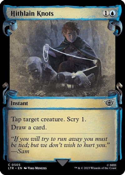 Hithlain Knots Showcase Scrolls Universes Beyond: The Lord of the Rings: Tales of Middle-earth Magic card