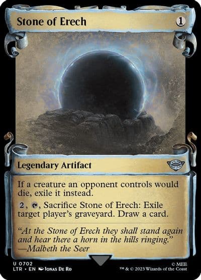 Stone of Erech Showcase Scrolls Universes Beyond: The Lord of the Rings: Tales of Middle-earth Magic card