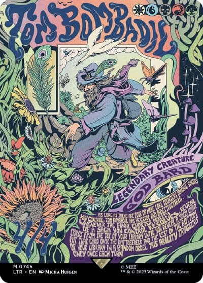 Tom Bombadil Borderless Poster Universes Beyond: The Lord of the Rings: Tales of Middle-earth Magic card