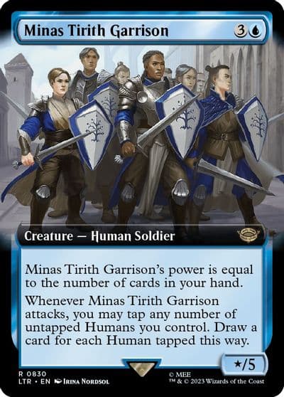 Minas Tirith Garrison Extended Art Universes Beyond: The Lord of the Rings: Tales of Middle-earth Magic card