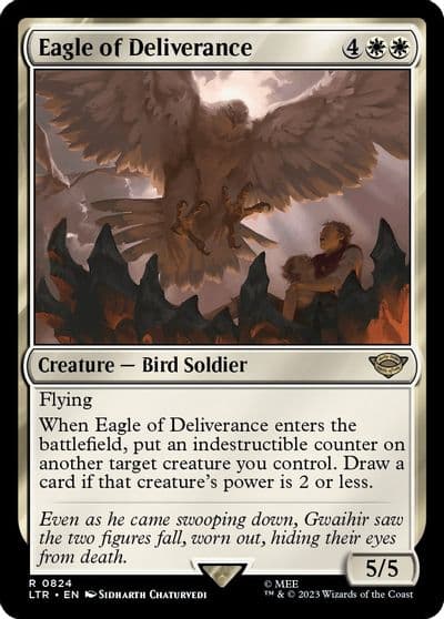 Eagle of Deliverance Universes Beyond: The Lord of the Rings: Tales of Middle-earth Magic card