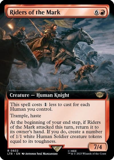 Riders of the Mark Extended Art Universes Beyond: The Lord of the Rings: Tales of Middle-earth Magic card