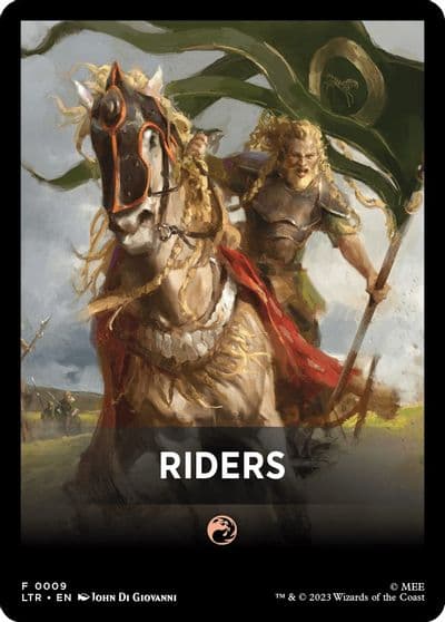 Riders Theme Card Universes Beyond: The Lord of the Rings: Tales of Middle-earth Magic card