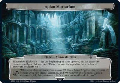 Aplan Mortarium Planechase: Universes Beyond: Doctor Who Magic card