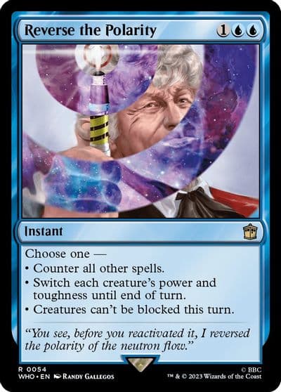Reverse the Polarity Universes Beyond: Doctor Who Magic card
