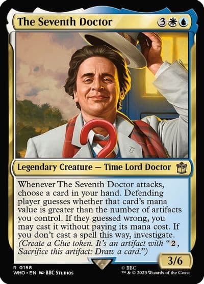 The Seventh Doctor Universes Beyond: Doctor Who Magic card