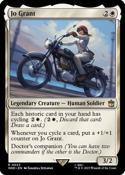 Jo Grant Universes Beyond: Doctor Who Magic card