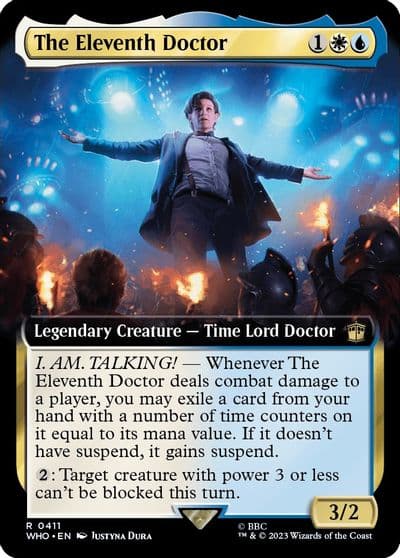 The Eleventh Doctor Extended Art Universes Beyond: Doctor Who Magic card