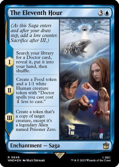 The Eleventh Hour Surge Foil Universes Beyond: Doctor Who Magic card