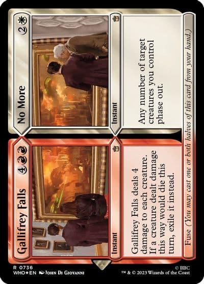 Gallifrey Falls No More Surge Foil Universes Beyond: Doctor Who Magic card
