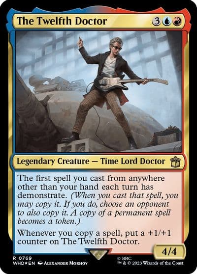 The Twelfth Doctor Surge Foil Universes Beyond: Doctor Who Magic card