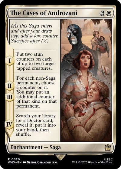 The Caves of Androzani Surge Foil Universes Beyond: Doctor Who Magic card