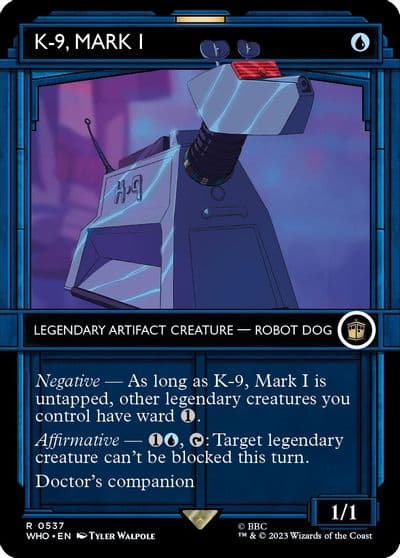K 9 Mark I Showcase Universes Beyond: Doctor Who Magic card