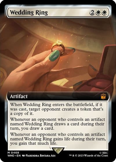 Wedding Ring Extended Art Universes Beyond: Doctor Who Magic card