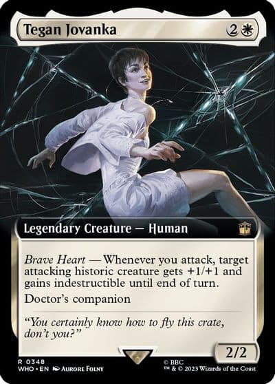 Tegan Jovanka Extended Art Universes Beyond: Doctor Who Magic card